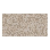 Panou decorativ Mosaic Brown, PVC, maro, 95.5 x 48 cm, 0.3 mm