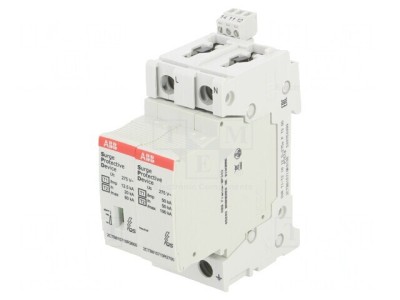 Limitator de Supratensiuni Tip 1, 2 Poli, 80kA foto