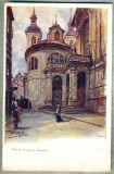 AD 710 C. P. VECHE- PRAHA - KOSTEL SV SALVATORA-CIRCULATA 1921 LA BUCURESTI