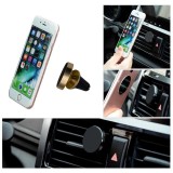 Suport Magnetic Universal Telefon Auto, Prindere Ventilatie, Rotire 360, Design Compact, Negru