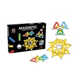 Joc constructii magnetice 48, 7Toys, Magnetic