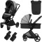 Carucior transformabil 2 in 1 Skiddou Nasjo Normandic Dream, Gri
