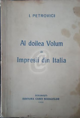 Impresii din Italia si al doilea volum de Impresii din Italia foto