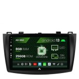 Cumpara ieftin Navigatie Mazda 6 (2008-2013), Android 13, Z-Octacore 8GB RAM + 256GB ROM, 9 Inch - AD-BGZ9008+AD-BGRKIT328