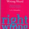 AS - L. G. ALEXANDER - RIGHT WORD WRONG WORD
