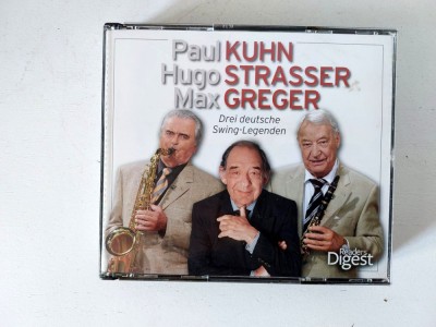 # 4xCD - Paul Kuhn, Hugo Strasser, Max Greger &amp;ndash; Drei Deutsche Swing-Legenden foto