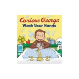 Curious George Wash Your Hands (Cgtv Board Book)