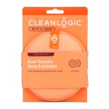 Burete exfoliant pentru piele sensibila cu doua texturi Bath &amp; Body, 1 bucata, Cleanlogic