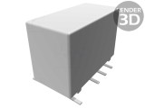 Releu electromagnetic TE Connectivity DPDT 24VDC 2A 5-1393788-8