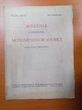 BULETINUL COMISIUNII MONUMENTELOR ISTORICE , PUBLICATIE TRIMESTRIALA , ANUL XXIV , FASCICOLA 69 , IULIE-SEPTEMBRIE , Bucuresti 1931