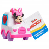 Figurina Mickey Mouse, Minnie in masinuta, 38738, Disney Mickey Mouse