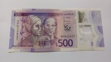 JAMAICA - 500 DOLARI 2022 -UNC-60 ANI INDEPENDENTA