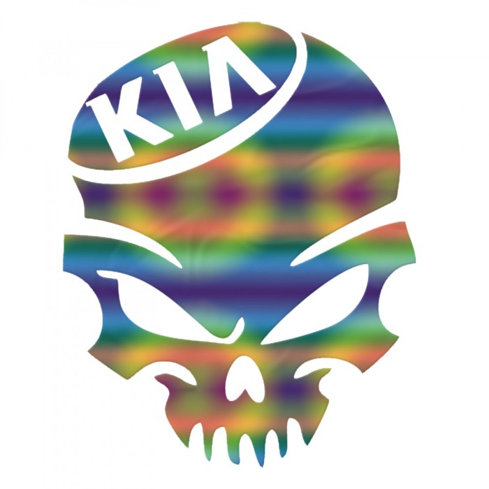 Sticker Skull 2 , Autocolant Cool cu Craniu pentru Masina Ta