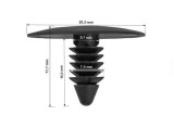 Clema tapiterie Jeep Commander, 202010; Grand Cherokee, 202010; Dodge Dakota, 192004; RAM, 192006; Chrysler PT Cruiser, 202010; Sebring), 202007,