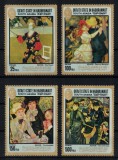 Cumpara ieftin QU&#039;AITI (YEMEN) 1967 - Picturi, Renoir /serie completa MNH, Nestampilat