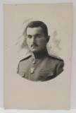 STUDIO FOTO CHISINAU , TANAR CU TUNICA MILITARA , CARTE POSTALA , INCEPUTUL SEC. XX
