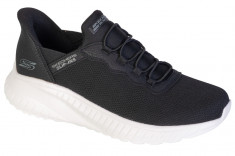 Pantofi pentru adidași Skechers Slip-Ins: BOBS Sport Squad Chaos 118300-BLK negru foto