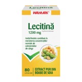 Lecitina 1200 mg, 80 capsule, Walmark