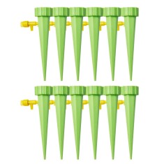 Set 12x Picuratoare, Zamo&reg;, 0-60 picaturi / secunda, Debit Reglabil, Pentru Sticle cu Gura de 2.5cm