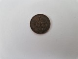 Finlanda 5 Pennia 1911