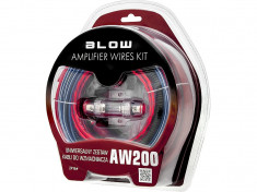 Kit Cabluri Audio Blow AW200 pentru Masina pentru Conectare Boxe, Subwoofere, Statii, Amplificatoare Auto foto