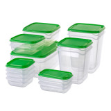 Set caserole plastic, 17 piese, capace incluse, General