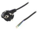 Cablu Electric Negru 3x0.75mm&sup2; 5m 16A 250V