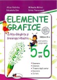 Elemente grafice cu Rita-Gargarita si Greierasul Albastru, 5-6 ani | Alice Nichita, Mihaela Mitroi