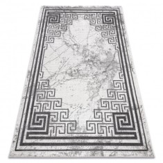Covor NOBLE modern 1517 65 Cadru, grecesc, marmură - structural două niveluri cremă / gri, 120x170 cm