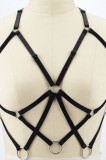 BRA286-1 Sutien fetish tip ham din benzi elastice