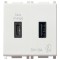 Priza USB tip A+ C 5V 3A 2M Vimar Plana alb 14295.AC