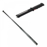 Cumpara ieftin Set doua accesorii autoaparare IdeallStore&reg;, baston electrosoc TW-809 Defence si baston telescopic, 77 cm