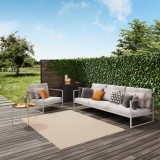 Covor Premium Belgian Model Essenza 48637-670, Marime 80 x 150 cm, Bej, Inaltime Fir 7 mm, Antialergic, Polipropilena, Living, Dormitor, Sufragerie, B