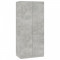 Șifonier, gri beton, 80x52x180 cm, PAL