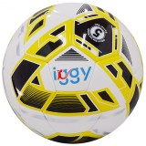 Minge de fotbal PU premium, marimea 5, cusuta, pentru antrenament &ndash; Iggy