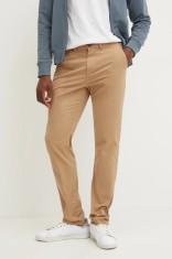 Napapijri pantaloni M-Puyo barbati, culoarea verde, drept, NP0A4H98N1Q1