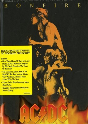 ACDC Bonfire Boxset digibook (5cd) foto