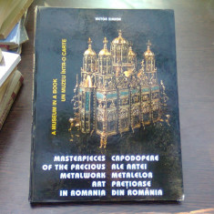 Capodopere ale artei metalelor pretioase din romania - Victor Simion