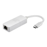 ADAPTOR RETEA D-LINK , extern, USB-C, port RJ-45, 1000 Mbps, &quot;DUB-E130&quot; (timbru verde 0.18 lei)