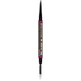 NYX Professional Makeup Blade &amp; Shade creion pentru sprancene cu pensula culoare Ash Brown 0.06 g