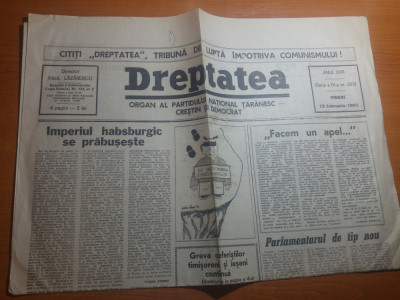 dreptatea 15 februarie 1991-art. imperiul hasburgic se prabuseste foto