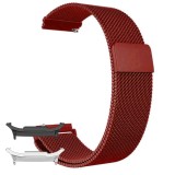 Curea tip Milanese Loop compatibila cu Samsung Galaxy Watch8 40mm, Metalic Red
