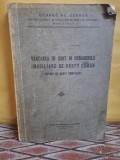 GEORGE AL CERBAN - VANZAREA IN CONT IN URMARIRILE IMOBILIARE DE DREPT COMUN {IMPR PENITENCIARULUI VACARESTI 1939, 394 PAG, COPERTI BROSATE ST BUNA]