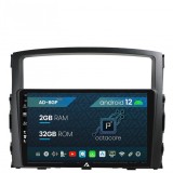 Cumpara ieftin Navigatie Mitsubishi Pajero (2006-2014), Android 12, P-Octacore 2GB RAM + 32GB ROM, 9 Inch - AD-BGP9002+AD-BGRKIT271