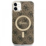 Guess Husa MagSafe iPhone 11 Maro