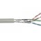 Cablu FTP CAT5 aluminiu cuprat 4x2x0.5mm, rola 305 m, culoare gri SafetyGuard Surveillance