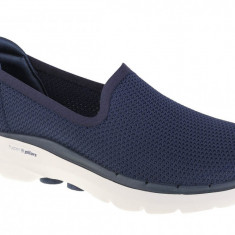 Pantofi pentru adidași Skechers Go Walk 6 - Clear Virtue 124505-NVY albastru marin