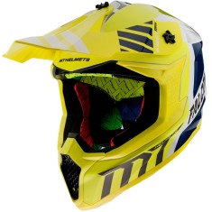 Casca Enduro MX MT Falcon Warrior A3 Yellow foto
