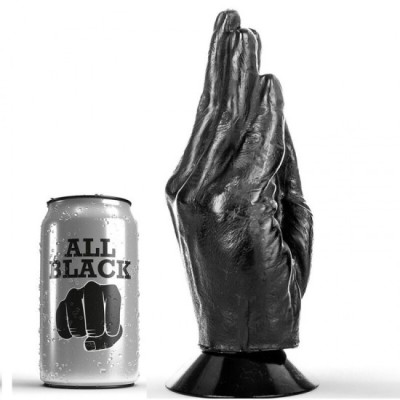 ALL BLACK - DILDO FISTING 21 CM foto
