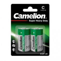 Baterie Camelion Super Heavy Duty C R14 1,5V zinc carbon set 2 buc.